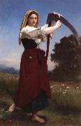 Adolphe William Bouguereau The Reaper oil